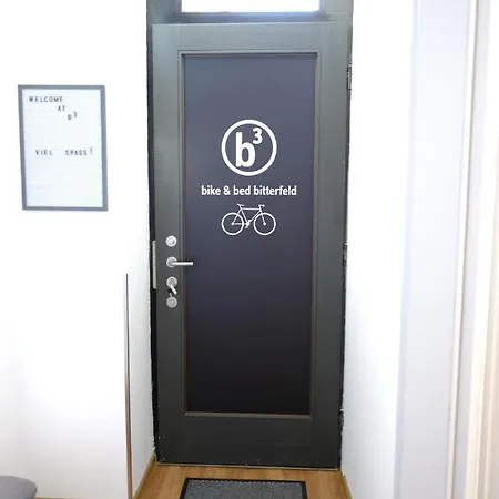 B3 - Bike & Bed Bitterfeld Apartment Exterior photo